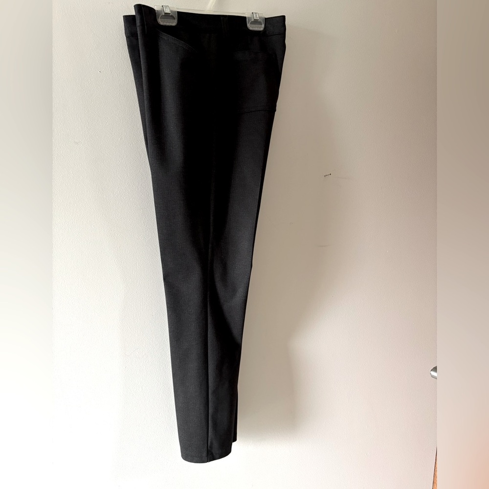 Andrew Marc Classic Charcoal Tweed Black Dressy Jeans. Size 10. Like New!